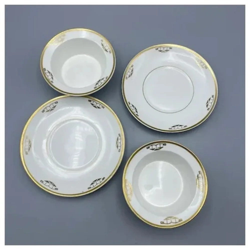 Vintage pair ramekins
